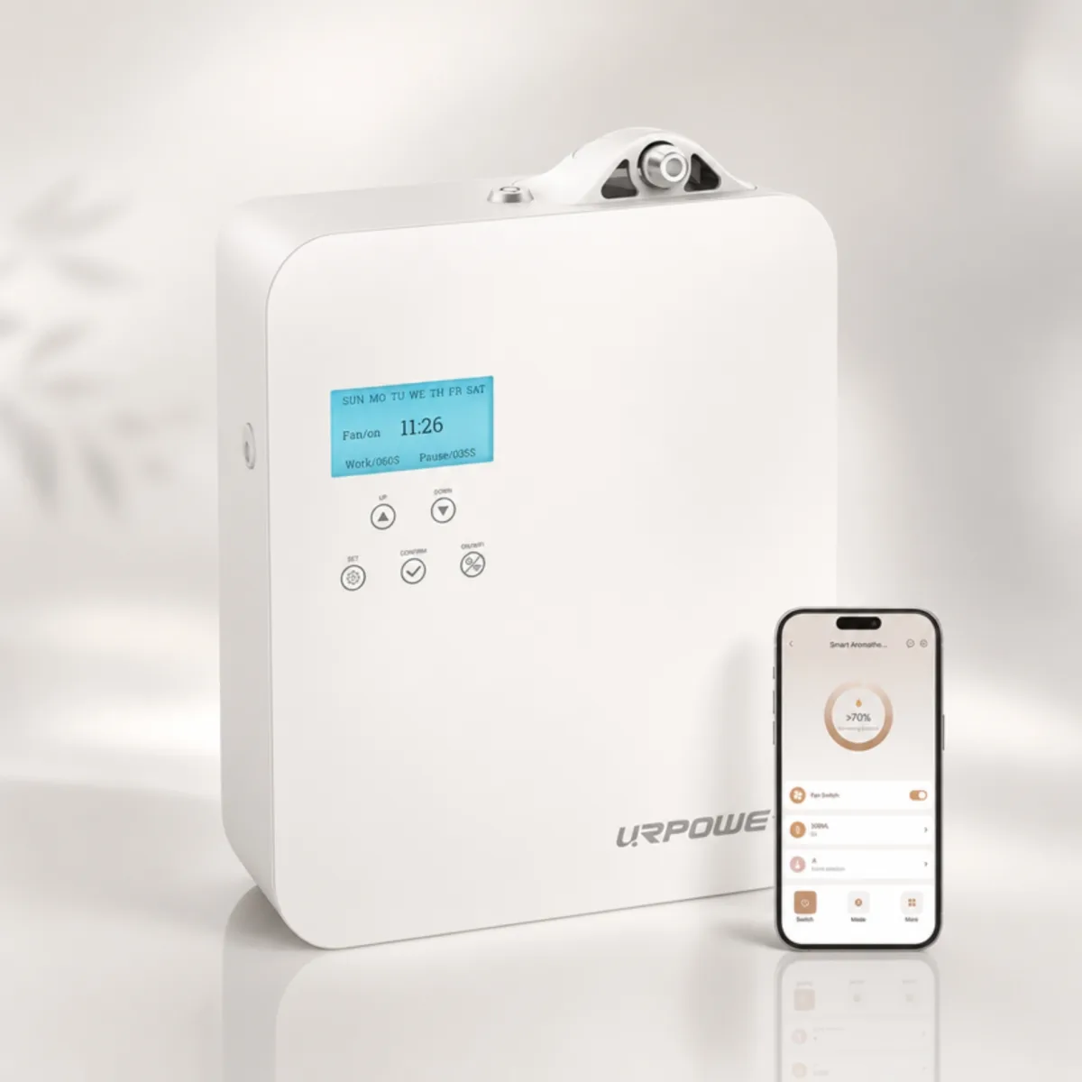 Difusor nebulizador inteligente sin agua WiFi 300 m2 Z&A Style Living